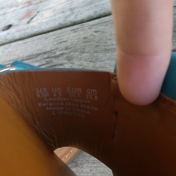 Franco Sarto Gretel Leather Sandal - Picture 3 of 5